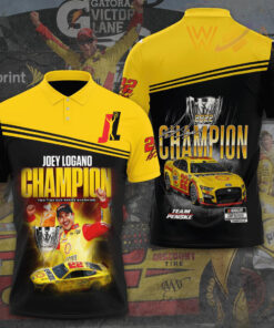 Joey Logano Apparel 3D polo
