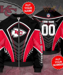 Kansas City Chiefs 3D Bomber Jacket 05