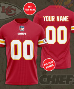 Kansas City Chiefs 3D T shirt 02