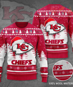 Kansas City Chiefs 3D Ugly Sweater