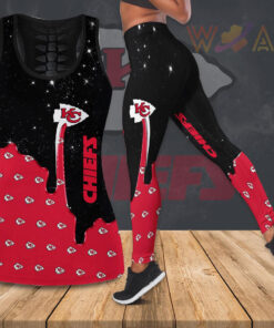 Kansas City Chiefs Hollow Tank Top Leggings 02