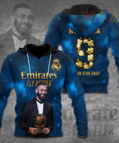 Karim Benzema 3D Hoodie
