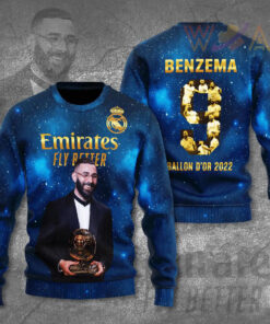 Karim Benzema 3D Sweatshirt