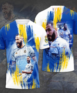 Karim Benzema 3D T shirt 1