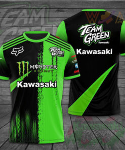Kawasaki Racing 3D T shirt