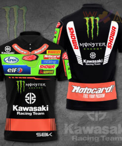 Kawasaki Racing Team 3D Apparels S3 Polo