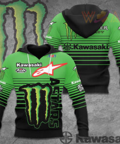 Kawasaki Racing Team 3D Apparels S6 Hoodie