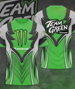 Kawasaki Racing Team 3D T shirt S4