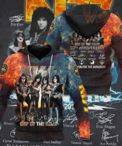 Kiss Band Hoodie WOAHTEE8523S1