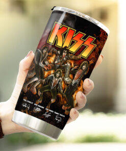 Kiss Band tumbler cup WOAHTEE26523S2