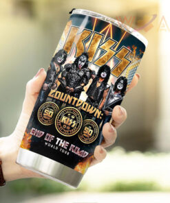 Kiss Band tumbler cup WOAHTEE5523S4