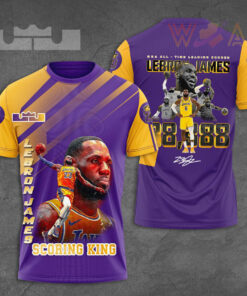 Lebron James 38k points T shirt S6