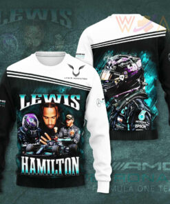 Lewis Hamilton Mercedes AMG Petronas F1 Team 3D Apparels S41 Sweatshirt