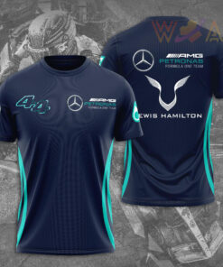 Lewis Hamilton Navy T shirt WOAHTEE16523S3