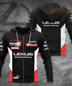 Lexus Gazoo Racing 3D Zip up Hoodie