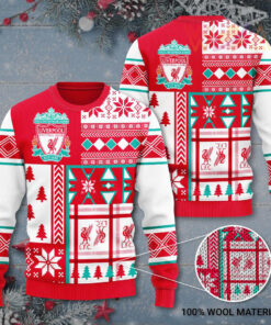 Liverpool FC 3D Ugly Christmas Sweater 2022