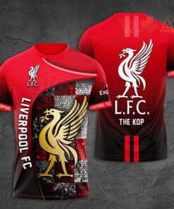 Liverpool FC Apparels 3D T shirt