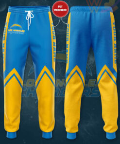 Los Angeles Chargers 3D Sweatpant 01