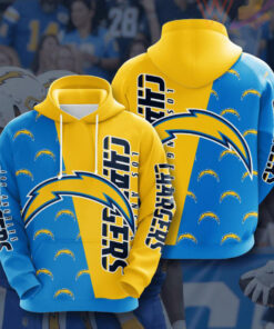 Los Angeles Chargers 3D hoodie 03