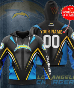 Los Angeles Chargers 3D hoodie 04