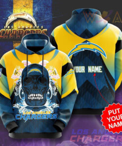 Los Angeles Chargers 3D hoodie 05