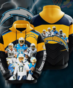 Los Angeles Chargers 3D hoodie 07