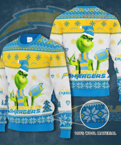 Los Angeles Chargers 3D sweater 02