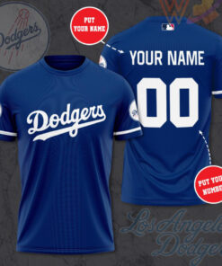 Los Angeles Dodgers 3D T shirt 03