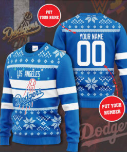 Los Angeles Dodgers 3D sweater
