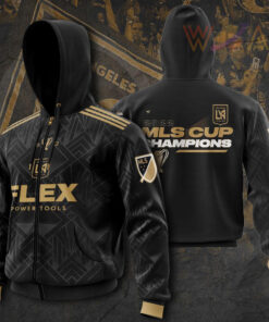 Los Angeles FC 3D Apparels Zip up Hoodie