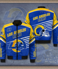 Los Angeles Rams 3D Bomber Jacket 01
