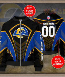 Los Angeles Rams 3D Bomber Jacket 02