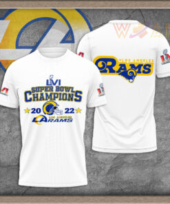 Los Angeles Rams 3D T shirt 01