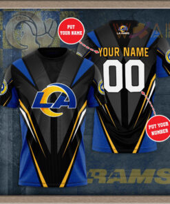 Los Angeles Rams 3D T shirt 06