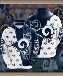 Los Angeles Rams 3D hoodie 010
