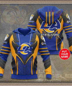 Los Angeles Rams 3D hoodie 03