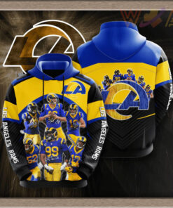 Los Angeles Rams 3D hoodie 09