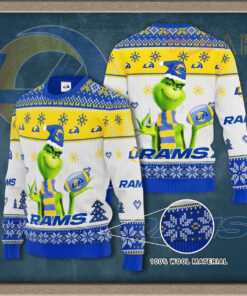 Los Angeles Rams 3D sweater 02