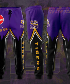Lsu Tigers 3D Sweatpant 01