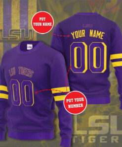Lsu Tigers 3D Sweatshirt 02