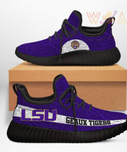 Lsu Tigers Custom Sneakers 03