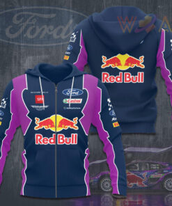 M Sport Ford Rally Team 3D zip hoodie
