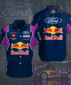 M Sport Ford World Rally Team short sleeve dress shirt 03