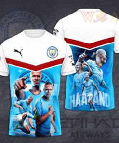 Manchester City T Shirt 3D S1