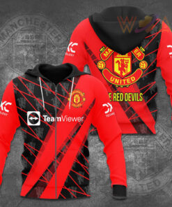 Manchester United Zip up Hoodie Apparels