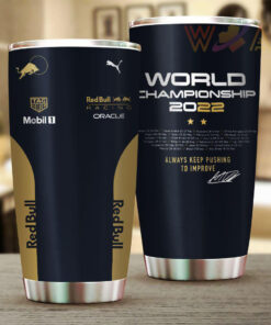 Max Verstappen Always Keep Pushing To Improve Tumbler Cup