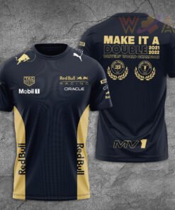 Max Verstappen Make It A Double MV1 T shirt