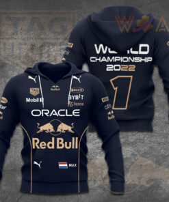 Max Verstappen x Red Bull Racing 3D Hoodie
