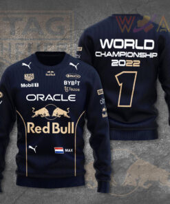 Max Verstappen x Red Bull Racing 3D Sweatshirt