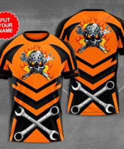 Mechanic Custom 3D T shirts